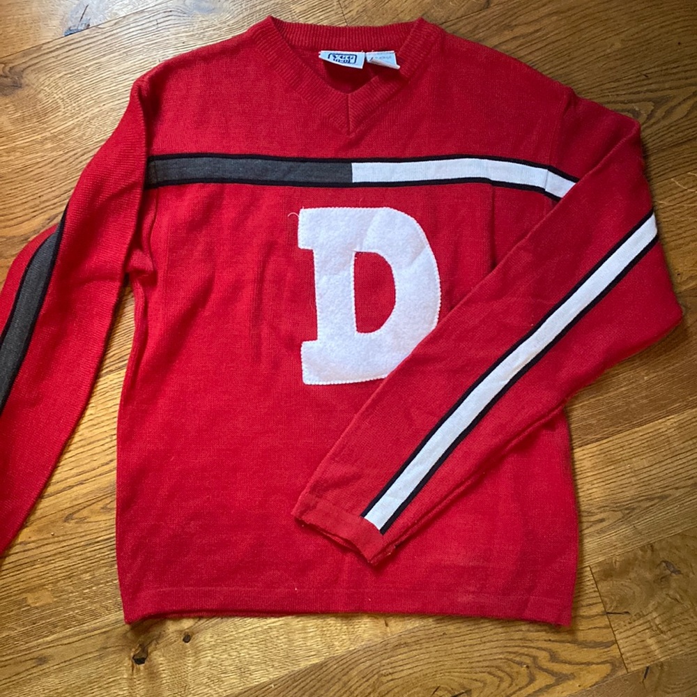 Ultra- Vintage 50’s Cheerleading Sweater.